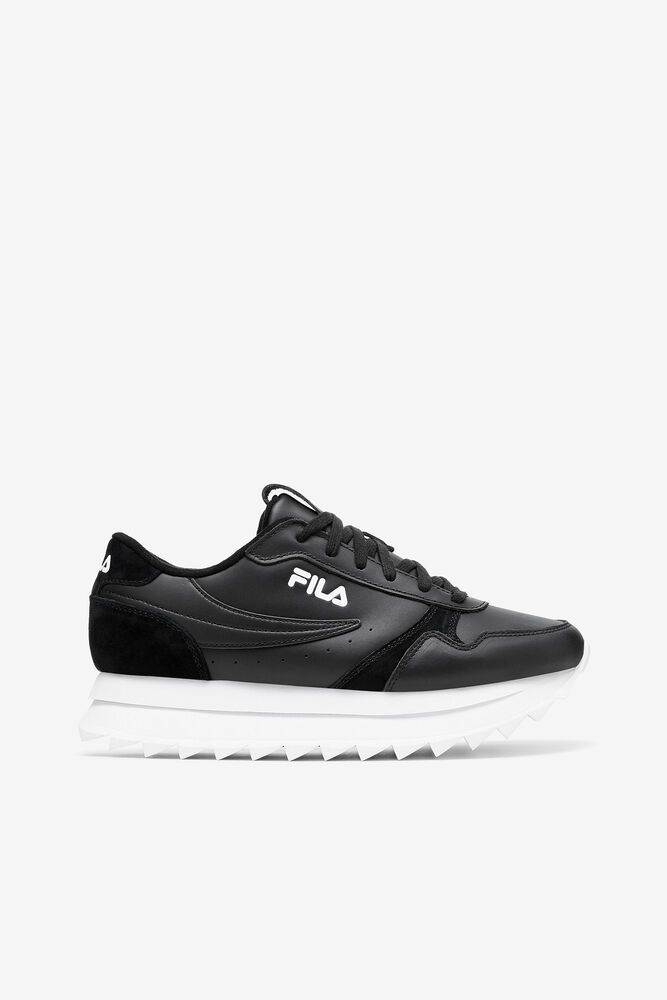 Fila Sneakers Orbit Zero Womens Black/White - India SLD-842970